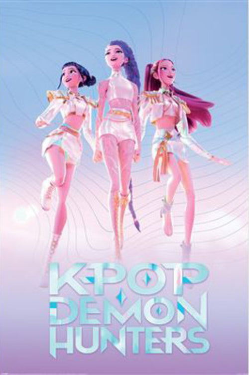 Poster K Pop Demon Hunters Huntrix 61x91 5cm PP2510408 | Yourdecoration.nl
