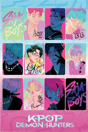 Poster K Pop Demon Hunters Light And Dark 61x91 5cm PP2510670 | Yourdecoration.nl