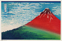 Poster Katsushika Hokusais Fine Wind Clear Morning 91 5x61cm Grupo Erik GPE5806 | Yourdecoration.de