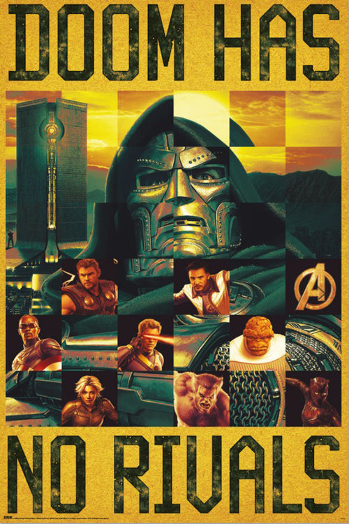Poster Marvel Avengers Doomsday Doom Has No Rivals 61x91 5cm GPE6086 | Yourdecoration.de