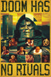 Poster Marvel Avengers Doomsday Doom Has No Rivals 61x91 5cm GPE6086 | Yourdecoration.de