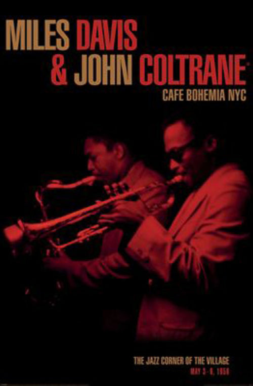 Poster Miles Davis And John Coltrane Cafe Bohemia 61x91 5cm PP2501153 | Yourdecoration.de