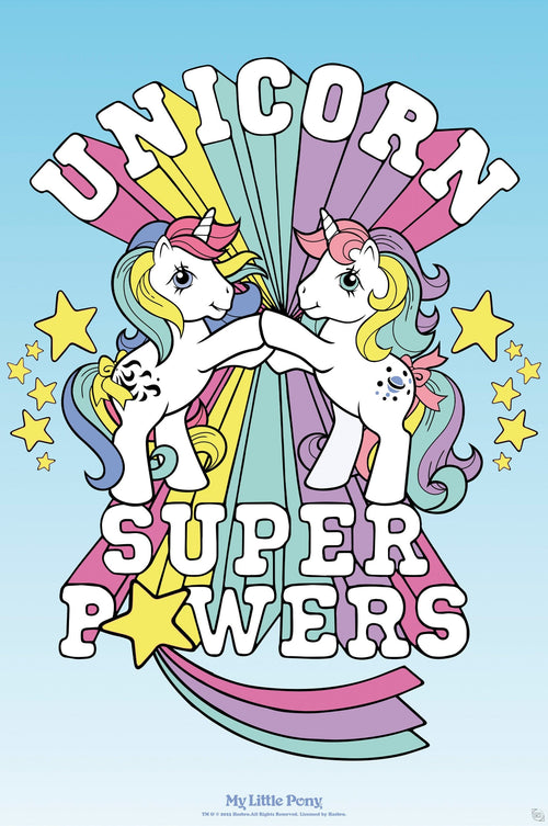Poster My Little Pony Unicorn Super Powers 61x91 5cm Abystyle GBYDCO540 | Yourdecoration.de