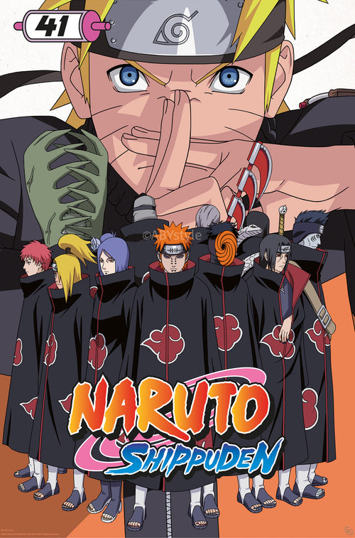 Poster Naruto Shippuden Manga Cover 61x91 5cm GBYDCOA029 | Yourdecoration.de