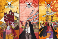 Poster One Piece Captains And Boats 91 5x61cm Abystyle GBYDCO490 | Yourdecoration.de