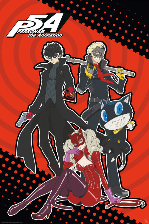Poster Persona 5 Phantom Thieves 61x91 5cm Abystyle GBYDCO331 | Yourdecoration.de