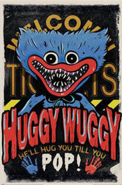 Poster Poppy Playtime Huggy Wuggy 61x91 5cm PP2512237 | Yourdecoration.de
