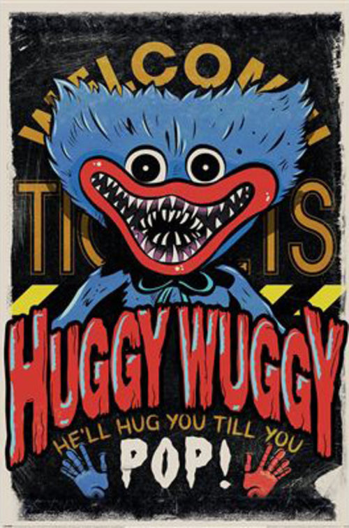Poster Poppy Playtime Huggy Wuggy 61x91 5cm PP2512237 | Yourdecoration.de