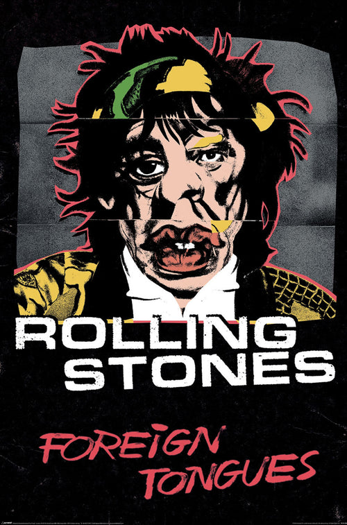 Poster Rolling Stones Foreign Tongues Album 61x91 5cm PP2513359 | Yourdecoration.de