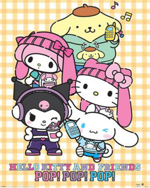 Poster Sanrio Hello Kitty Pop 40x50cm MPP2501482 | Yourdecoration.de