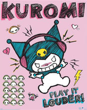 Poster Sanrio Kurom Louder 40x50cm MPP2501443 | Yourdecoration.de