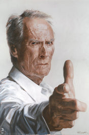 Poster Sebastian Kruger Clint Eastwood 61x91 5cm GPE6064 | Yourdecoration.de