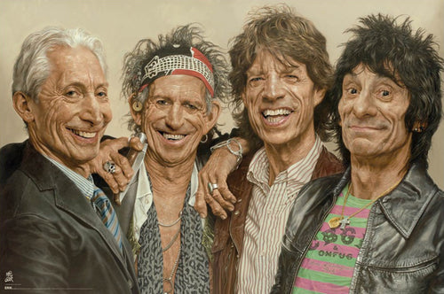 Poster Sebastian Kruger The Rolling Stones 91 5x61cm GPE6067 | Yourdecoration.de