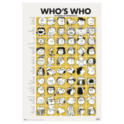 Poster Snoopy Who Is Who 61x91 5cm GPE5971 | Yourdecoration.de