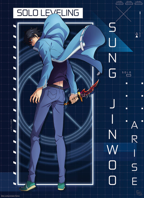 Poster Solo Leveling Jinwoo Arise 61x91 5cm GBYDCOA025 | Yourdecoration.de