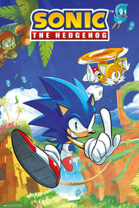 Poster Sonic The Hedgehog And Tails xcm Grupo Erik GPE5798 | Yourdecoration.de