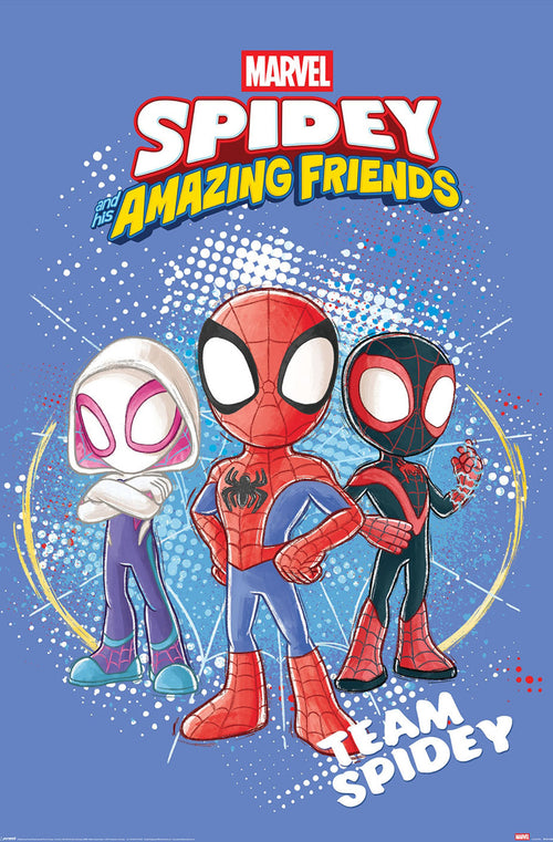 Poster Spidey And His Amazing Friends Team Up 61x91 5cm PP2513295 | Yourdecoration.de
