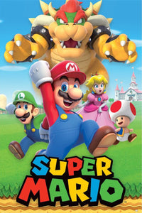 Poster Super Mario Character Montage 61x91 5cm Pyramid PP35311 | Yourdecoration.de
