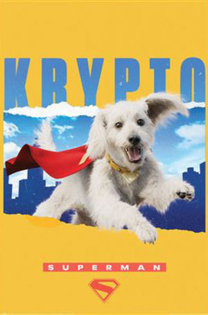 Poster Superman Krypto 61x91 5cm PP2500425 | Yourdecoration.de