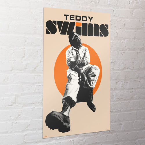 Poster Teddy Swims 61x91 5cm PP2501024 Sfeer | Yourdecoration.de