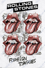 Poster The Rolling Stones Foreign Tongues 61x91 5cm GPE6100 | Yourdecoration.de