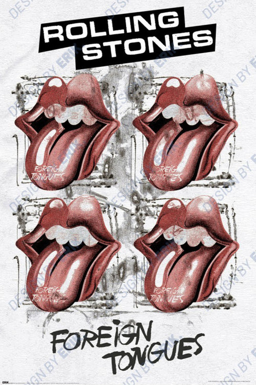 Poster The Rolling Stones Foreign Tongues 61x91 5cm GPE6100 | Yourdecoration.de