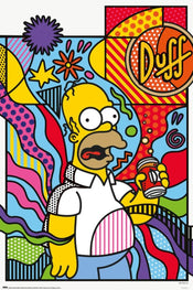 Poster The Simpsons Donut Worry 61x91 5cm GPE6043 | Yourdecoration.de
