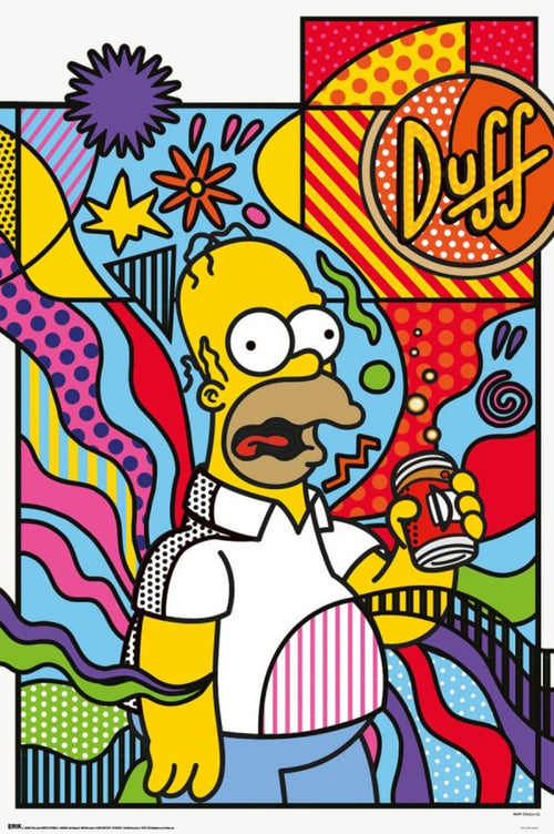 Poster The Simpsons Donut Worry 61x91 5cm GPE6043 | Yourdecoration.de