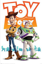 Poster Toy Story Woody N Buzz 61x91 5cm PP2511072 | Yourdecoration.de