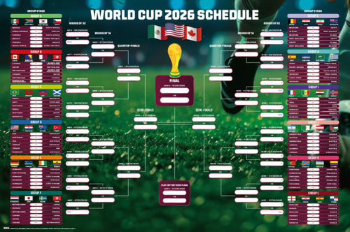 Poster World Cup 2026 91 5x61cm GPE6068 | Yourdecoration.de