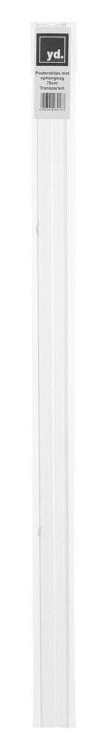 Posterhänger Transparent 70cm mit aufhangauge | Yourdecoration.de