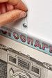 Posterhänger Transparent 70cm mit aufhangauge | Yourdecoration.de