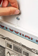 Posterhänger Weiss 40cm mit aufhangauge | Yourdecoration.de