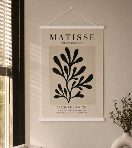 Posterhaenger Weiss An der Wand | Yourdecoration.de