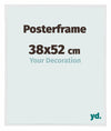 Posterrahmen 38x52cm Weiss Hochglanz Kunststoff Paris Messe | Yourdecoration.de