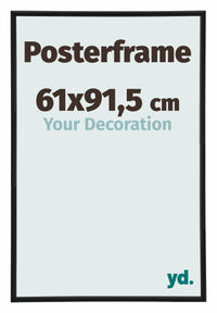 Posterrahmen 61x91,5cm Schwarz Kunststoff Paris Messe | Yourdecoration.de