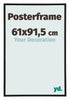 Posterrahmen 61x91,5cm Schwarz Kunststoff Paris Messe | Yourdecoration.de