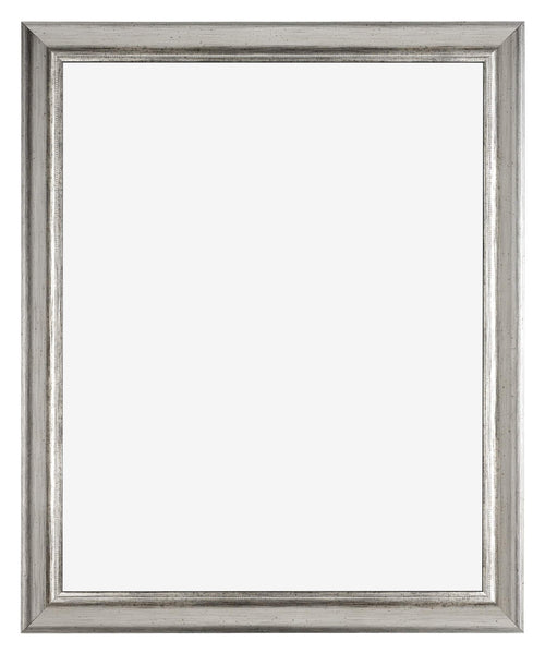 Sheffield Holz Bilderrahmen 40x55cm Silber Schwarz Gewischt Vorne | Yourdecoration.de