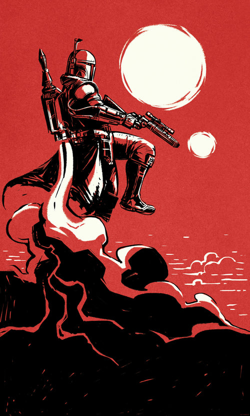 Star Wars Boba Fett The Bounty Hunter Fototapete DX3 181 | Yourdecoration.de