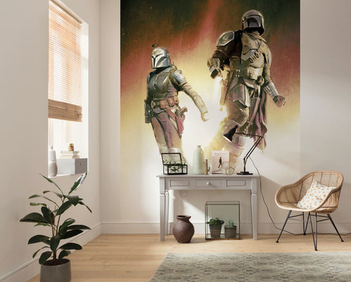 Star Wars The Mandalorian Flight Innere Fototapete DX4 177 | Yourdecoration.de