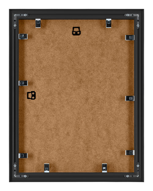 Tucson Aluminium Bilderrahmen 48x64cm Schwarz Geburstet Ruckseite | Yourdecoration.de