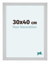 Virginia Aluminium Bilderrahmen 30x40cm Weiss Vorne Messe | Yourdecoration.de