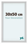 Virginia Aluminium Bilderrahmen 30x50cm Weiss Vorne Messe | Yourdecoration.de
