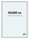 Virginia Aluminium Bilderrahmen 42x60cm Weiss Vorne Messe | Yourdecoration.de