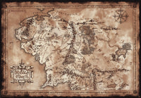 Lord Of The Rings Map Poster 91 5X61cm | Yourdecoration.de