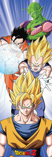 Abystyle Abydco448 Dragon Ball Saiyans Poster 53x158cm | Yourdecoration.de