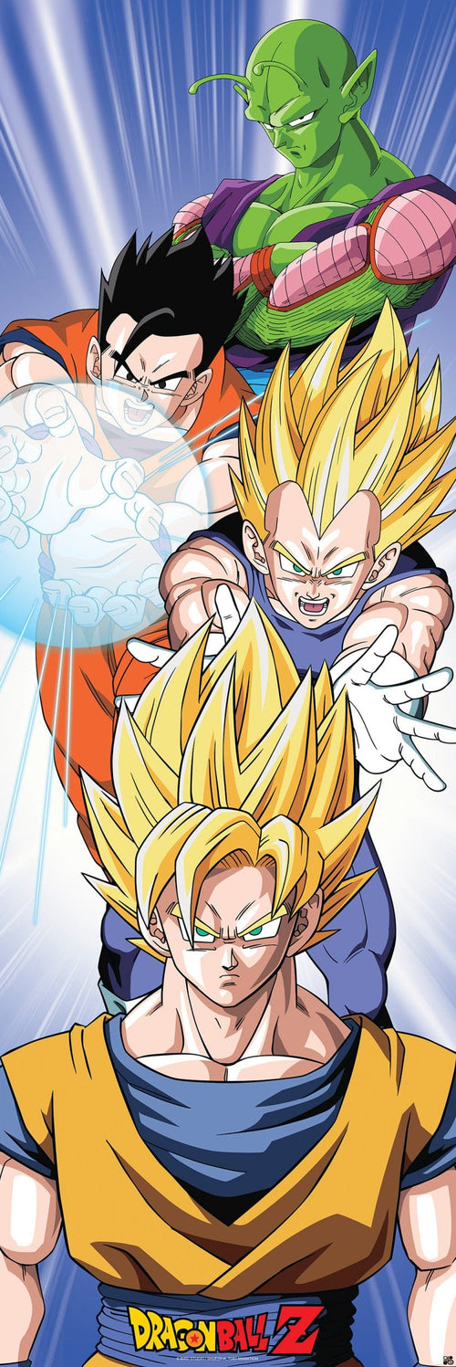 Abystyle Abydco448 Dragon Ball Saiyans Poster 53x158cm | Yourdecoration.de