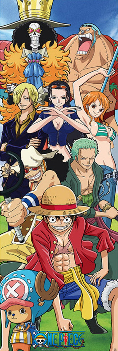 Abystyle Abydco451 One Piece Crew Poster 53x158cm | Yourdecoration.de