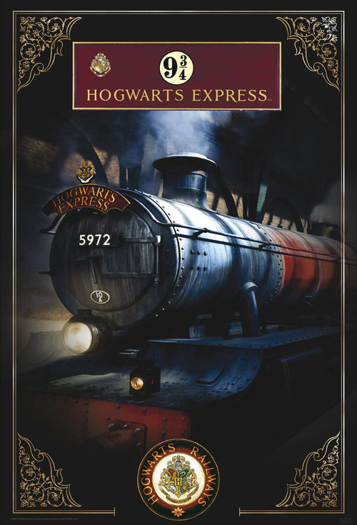 Harry Potter Hogwarts Express Poster 61X91 5cm | Yourdecoration.de