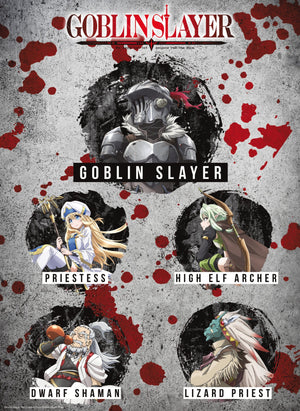 Goblin Slayer Characters Poster 38X52cm | Yourdecoration.de
